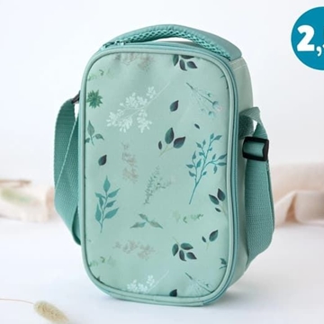 Bolso Térmico de Merienda Infantil Color Salvia - Imagen 2