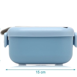 Caja almuerzo 750ml azul - Imagen 2