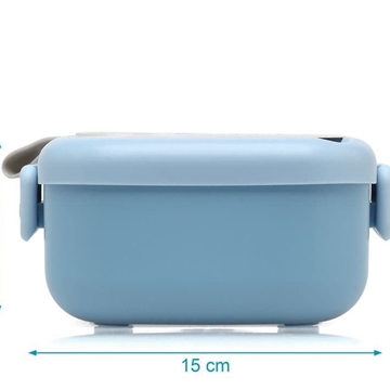 Caja almuerzo 750ml azul - Imagen 2