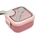Caja almuerzo 750ml rosa - Imagen 1