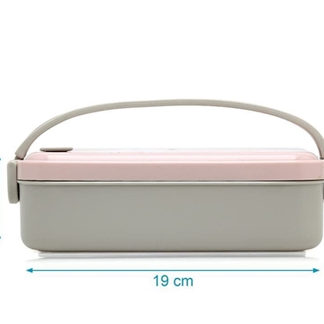 Caja almuerzo inox conejo - Imagen 2