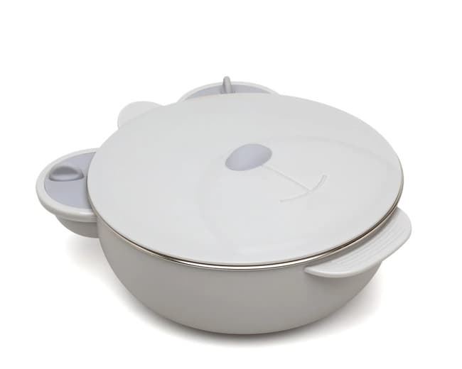 Cuenco Térmico para Bebé en Acero Inoxidable – Oso - Imagen 1