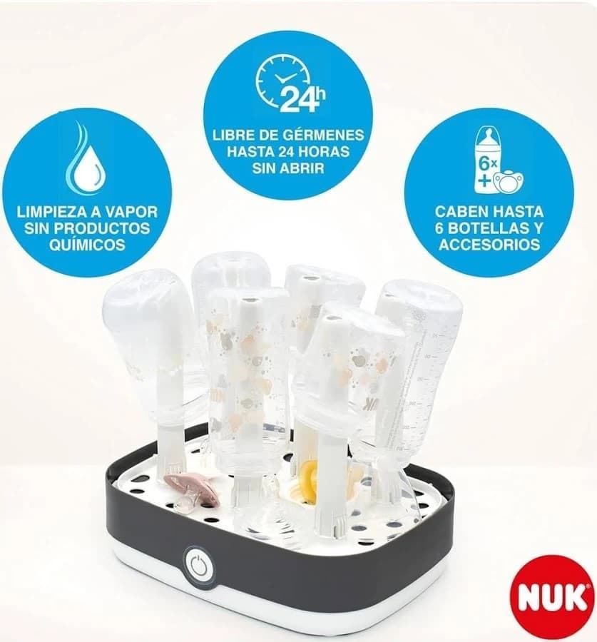 Esterilizador a Vapor NUK Express para Biberones | Rápido y Seguro - Imagen 2