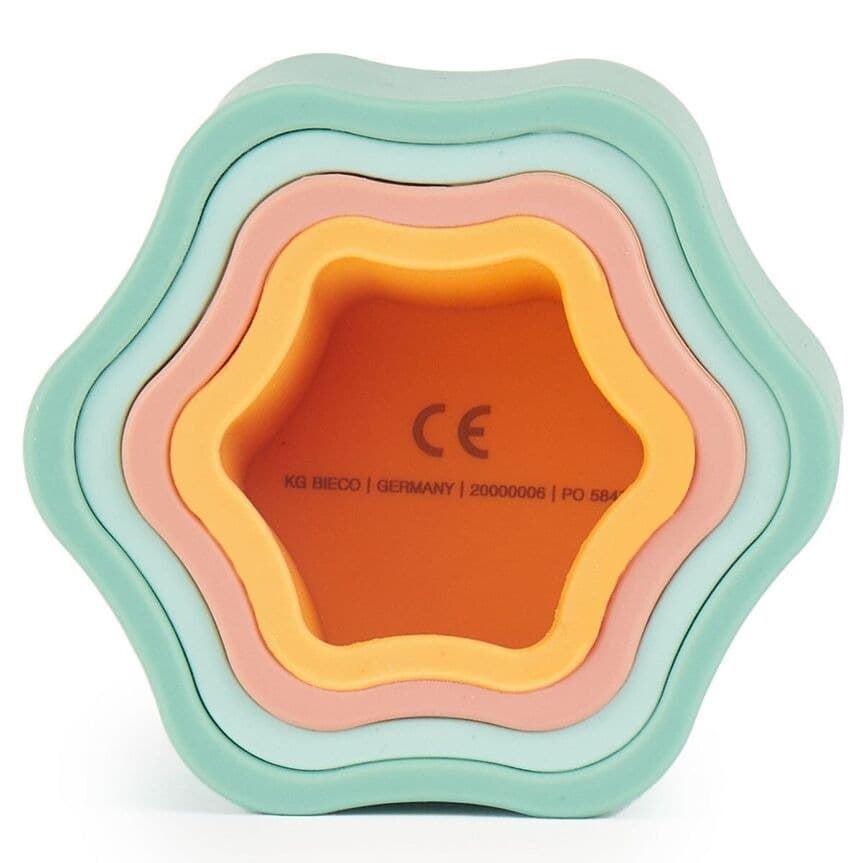 Juego Apilable de Silicona Flower Tropical Vibes - Imagen 3