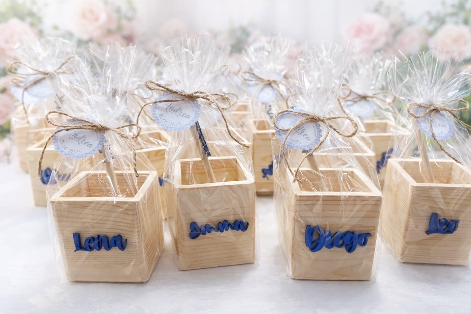 Lapicero de Madera con Lápiz Personalizado - Imagen 2