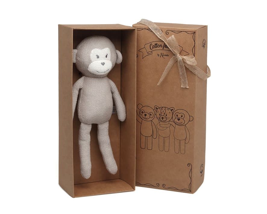 Mono peluche de algodón - Imagen 1