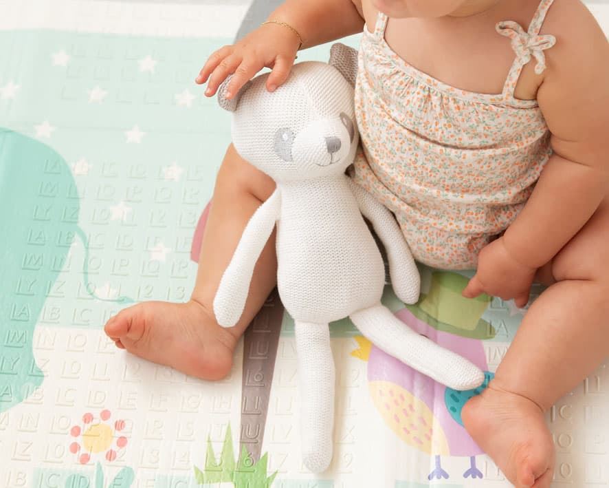 Peluche Panda Patilargo de Algodón “Cotton Friends” - Imagen 2