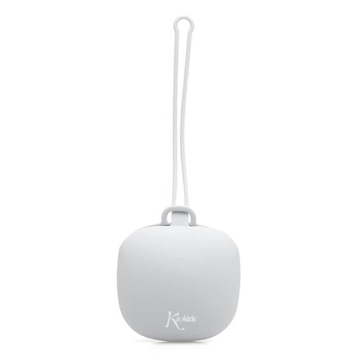 Portachupetes de silicona gris - Imagen 1