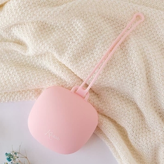 Portachupetes de Silicona Rosa para Bebé - Imagen 2