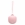 Portachupetes de silicona rosa - Imagen 1