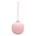 Portachupetes de silicona rosa - Imagen 1