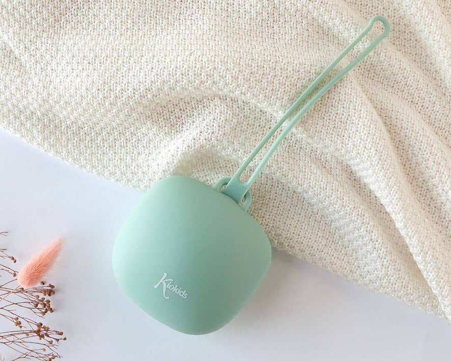 Portachupetes de Silicona Salvia para Bebé - Imagen 2