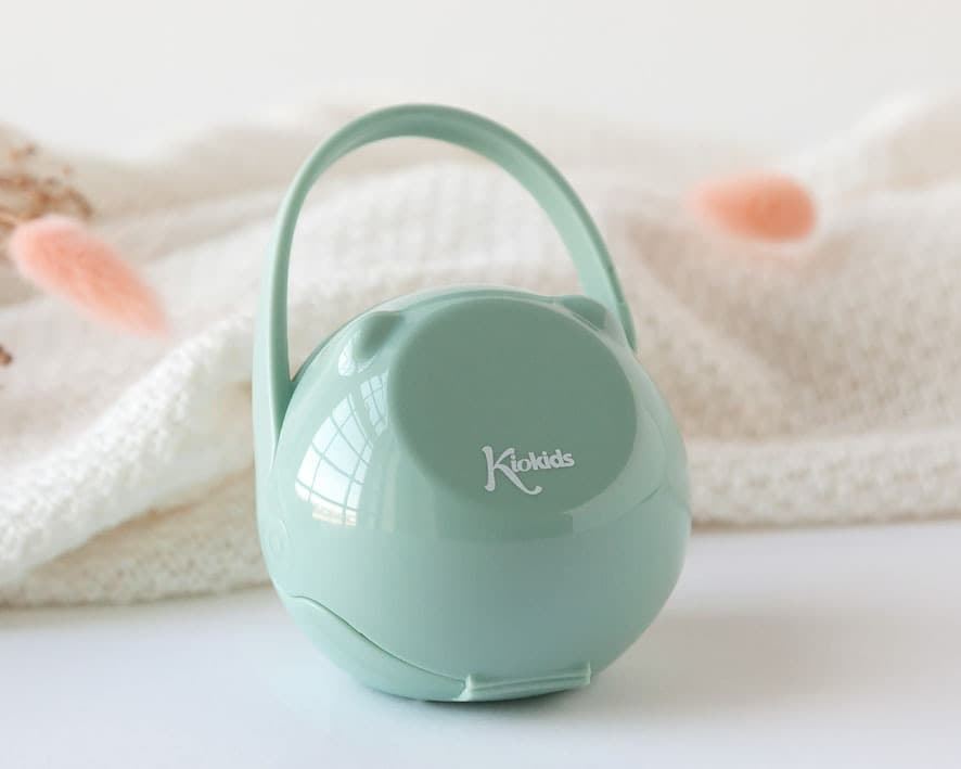 Portachupetes Opaco Salvia para Bebé - Imagen 2