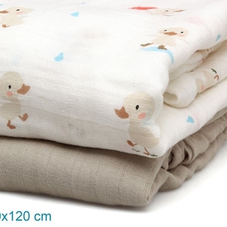 Set 2 muselinas patitos - Imagen 2