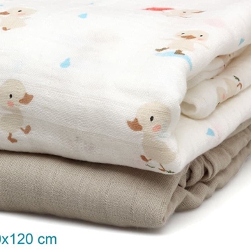 Set 2 muselinas patitos - Imagen 2