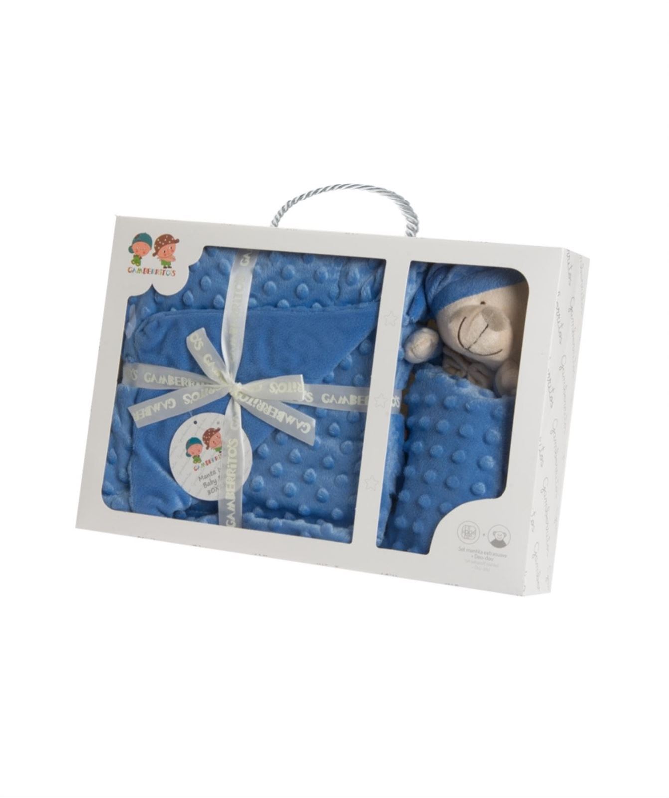 Set regalo manta + dou dou azulón - Imagen 1