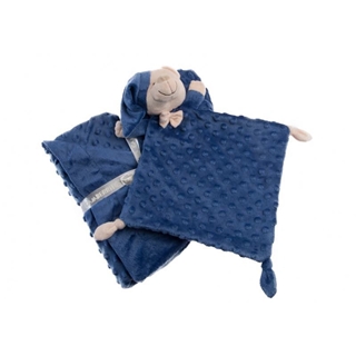 Set regalo manta + dou dou azulón - Imagen 2