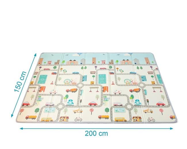 Tapete mantita plegable para bebé vehículos - Imagen 1