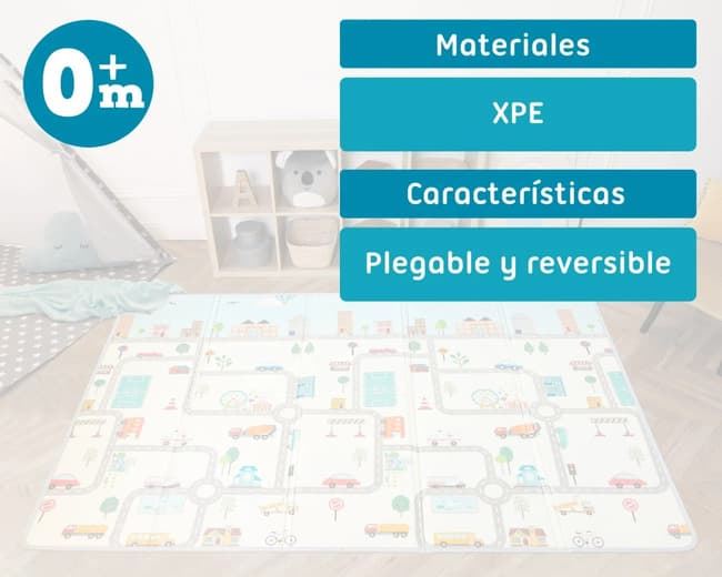 Tapete mantita plegable para bebé vehículos - Imagen 4