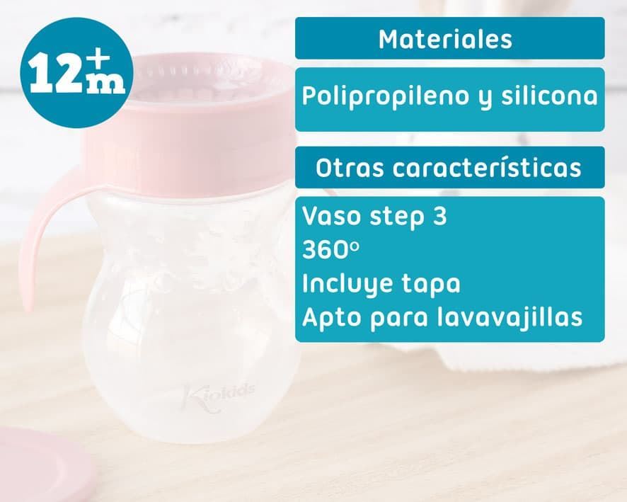 Taza aprendizaje 270ml - Imagen 5