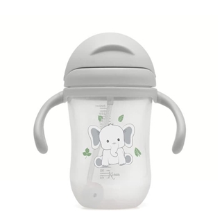 Taza aprendizaje Step 3 300ml gris - Imagen 1