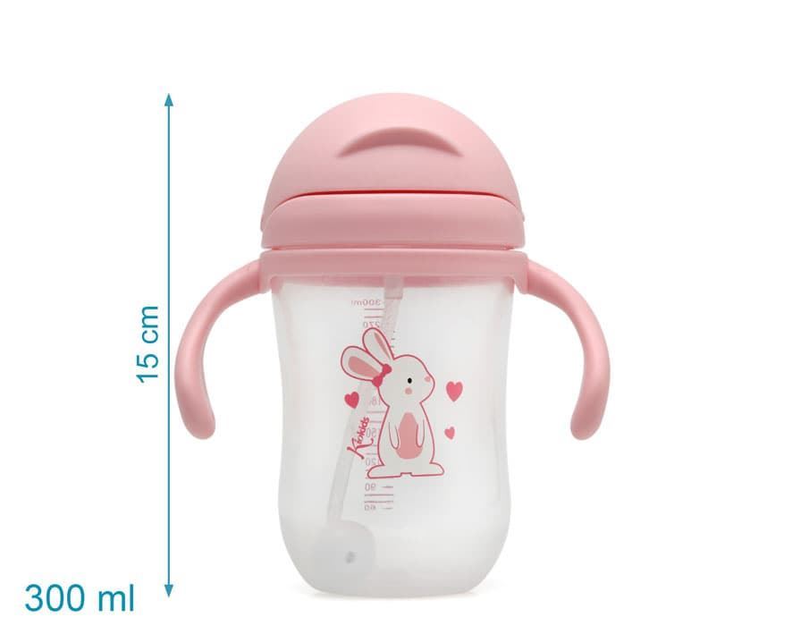 Taza aprendizaje Step 3 300ml rosa - Imagen 2