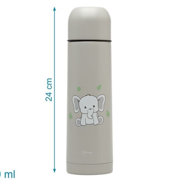 Termo bebé 500ml gris - Imagen 2