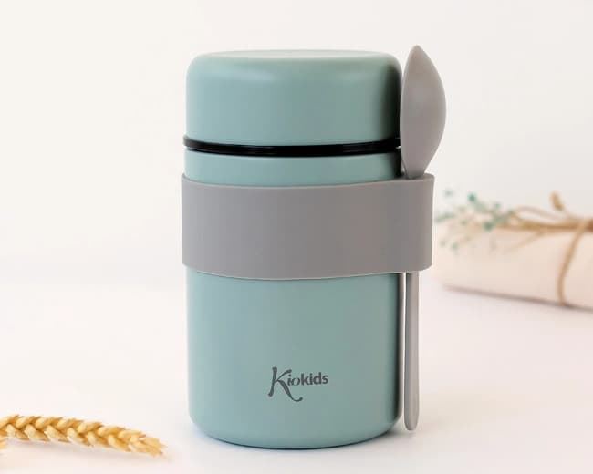 Termo Papillero de Acero Inoxidable 500 ml con Cuchara Sage - Imagen 1