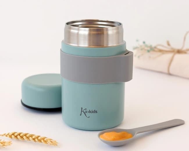 Termo Papillero de Acero Inoxidable 500 ml con Cuchara Sage - Imagen 2