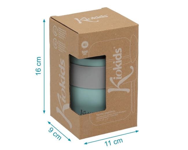 Termo Papillero de Acero Inoxidable 500 ml con Cuchara Sage - Imagen 3